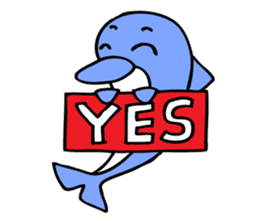 Do dolphins have ? sticker #2791599