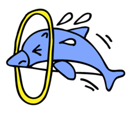 Do dolphins have ? sticker #2791607
