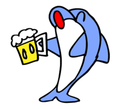 Do dolphins have ? sticker #2791615