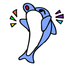 Do dolphins have ? sticker #2791620