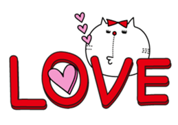 The character of a cat sticker #2792652