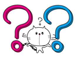 The character of a cat sticker #2792662