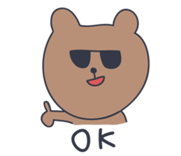 HANDSOME BEAR sticker #2792747