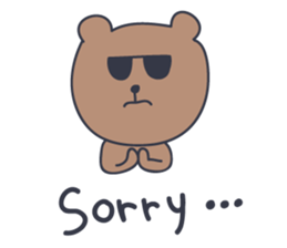 HANDSOME BEAR sticker #2792759