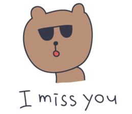 HANDSOME BEAR sticker #2792764