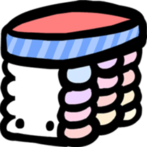 Sushi Sushi stamp sticker #2792831
