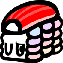 Sushi Sushi stamp sticker #2792838