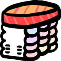 Sushi Sushi stamp sticker #2792841