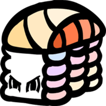 Sushi Sushi stamp sticker #2792843