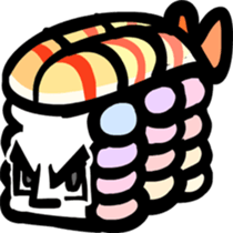 Sushi Sushi stamp sticker #2792851