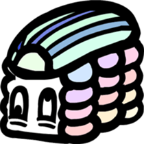 Sushi Sushi stamp sticker #2792855