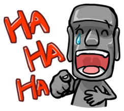 MR.Moai 2 [by Shin] sticker #2793748