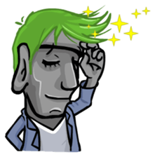 MR.Moai 2 [by Shin] sticker #2793756