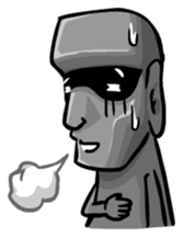 MR.Moai 2 [by Shin] sticker #2793759