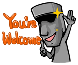 MR.Moai 2 [by Shin] sticker #2793771