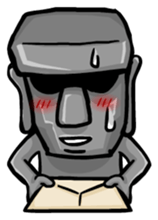 MR.Moai 2 [by Shin] sticker #2793772