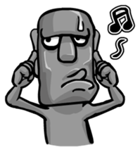 MR.Moai 2 [by Shin] sticker #2793778