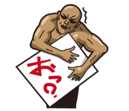 Muscle Man Sticker sticker #2793988