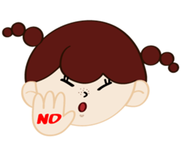 Tomboy, Monji sticker #2794033