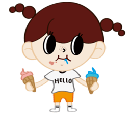 Tomboy, Monji sticker #2794041