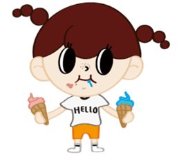 Tomboy, Monji sticker #2794041