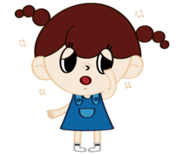 Tomboy, Monji sticker #2794043