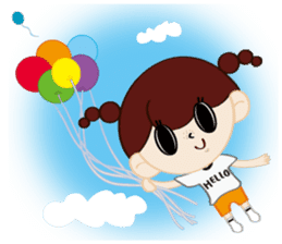 Tomboy, Monji sticker #2794048