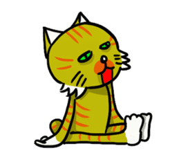 Soliloquy of the cat ver.2 sticker #2794068
