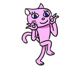 Soliloquy of the cat ver.2 sticker #2794069