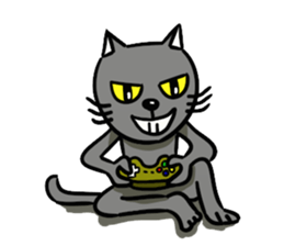 Soliloquy of the cat ver.2 sticker #2794071