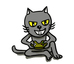 Soliloquy of the cat ver.2 sticker #2794071