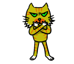 Soliloquy of the cat ver.2 sticker #2794079