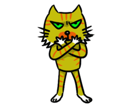 Soliloquy of the cat ver.2 sticker #2794079
