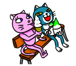 Soliloquy of the cat ver.2 sticker #2794080