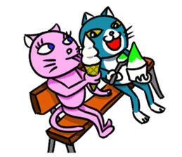 Soliloquy of the cat ver.2 sticker #2794080
