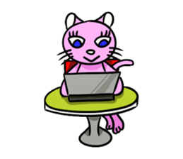 Soliloquy of the cat ver.2 sticker #2794081