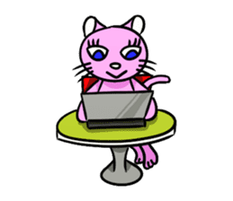 Soliloquy of the cat ver.2 sticker #2794081