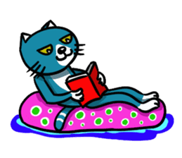 Soliloquy of the cat ver.2 sticker #2794085