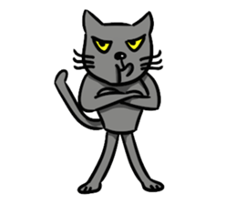 Soliloquy of the cat ver.2 sticker #2794087