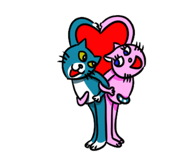 Soliloquy of the cat ver.2 sticker #2794089