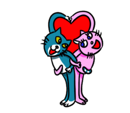 Soliloquy of the cat ver.2 sticker #2794089