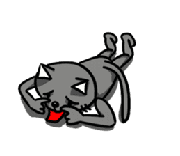 Soliloquy of the cat ver.2 sticker #2794091