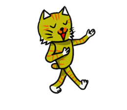 Soliloquy of the cat ver.2 sticker #2794092