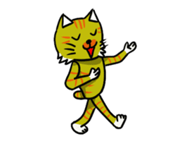 Soliloquy of the cat ver.2 sticker #2794092