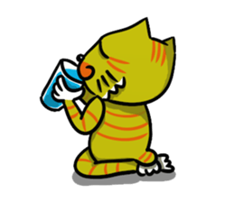 Soliloquy of the cat ver.2 sticker #2794094