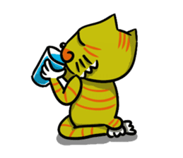 Soliloquy of the cat ver.2 sticker #2794094