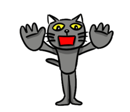 Soliloquy of the cat ver.2 sticker #2794097