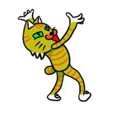 Soliloquy of the cat ver.2 sticker #2794099