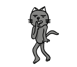 Soliloquy of the cat ver.2 sticker #2794100