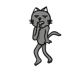 Soliloquy of the cat ver.2 sticker #2794100